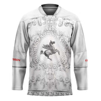 Personalized Italy Tuscany Hockey Jersey Baroque Motif