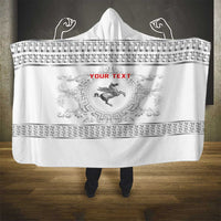 Personalized Italy Tuscany Hooded Blanket Baroque Motif