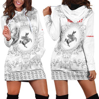 Personalized Italy Tuscany Hoodie Dress Baroque Motif