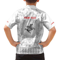 Personalized Italy Tuscany Kid Hawaiian Shirt Baroque Motif