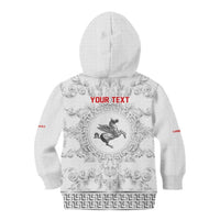 Personalized Italy Tuscany Kid Hoodie Baroque Motif