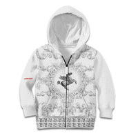 Personalized Italy Tuscany Kid Hoodie Baroque Motif