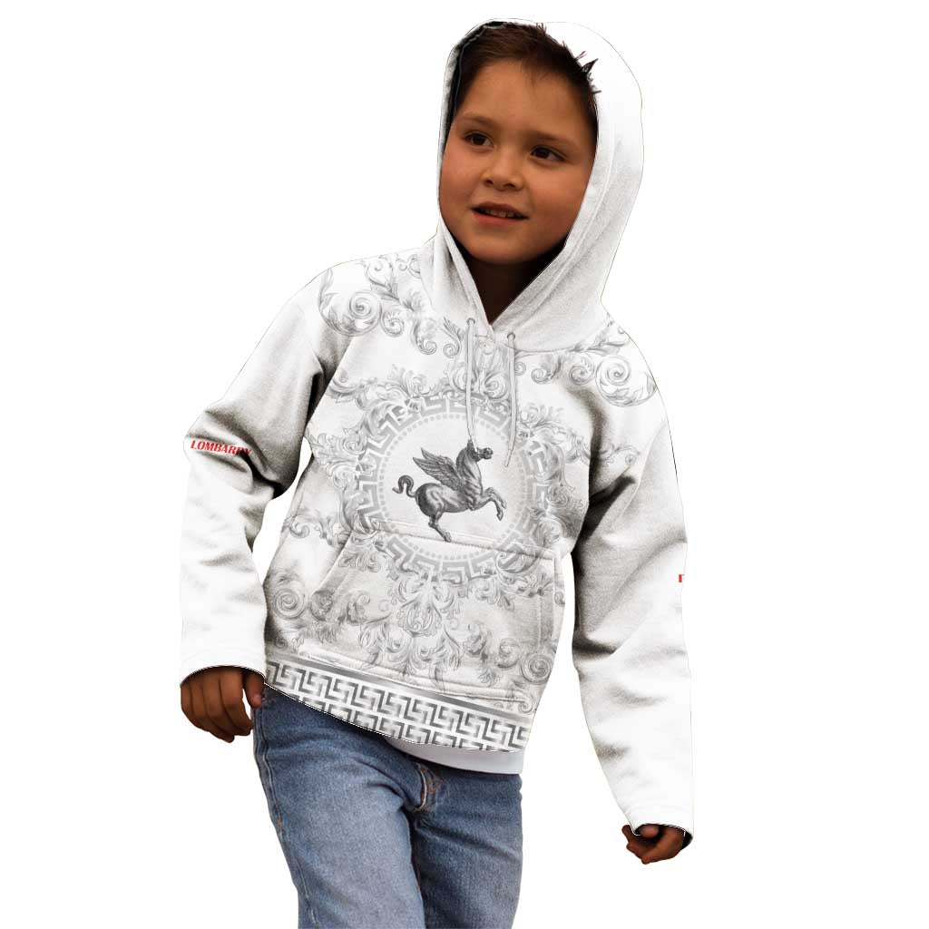 Personalized Italy Tuscany Kid Hoodie Baroque Motif