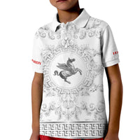 Personalized Italy Tuscany Kid Polo Shirt Baroque Motif
