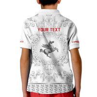 Personalized Italy Tuscany Kid Polo Shirt Baroque Motif