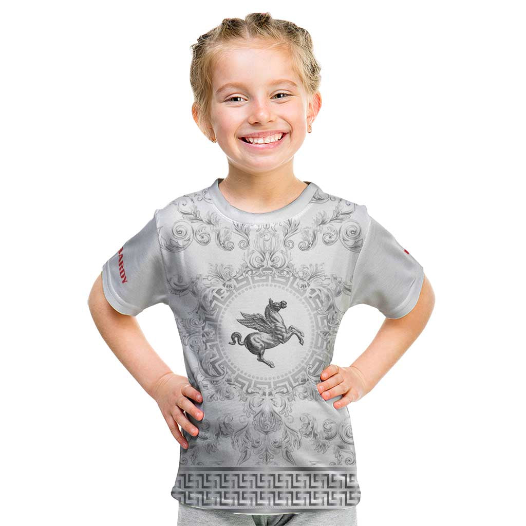 Personalized Italy Tuscany Kid T Shirt Baroque Motif