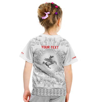 Personalized Italy Tuscany Kid T Shirt Baroque Motif