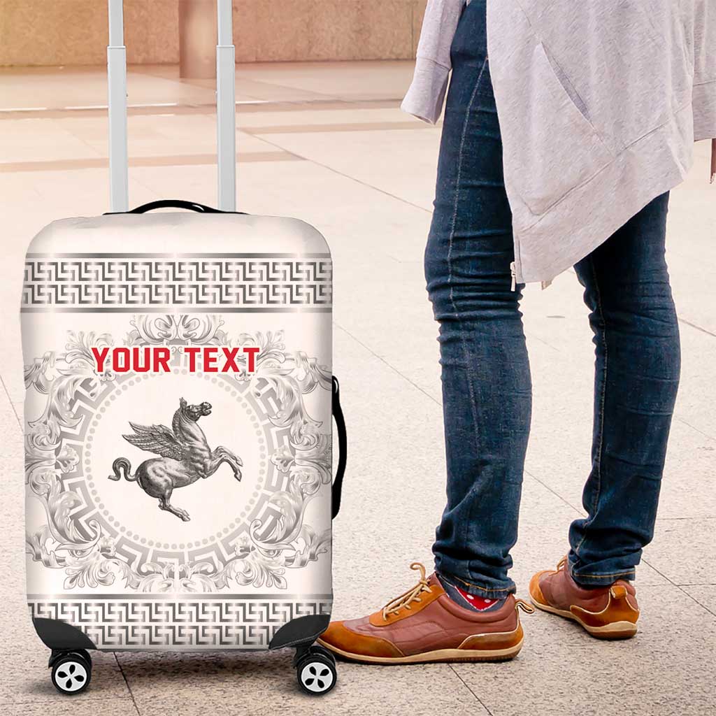 Personalized Italy Tuscany Luggage Cover Baroque Motif