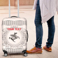 Personalized Italy Tuscany Luggage Cover Baroque Motif