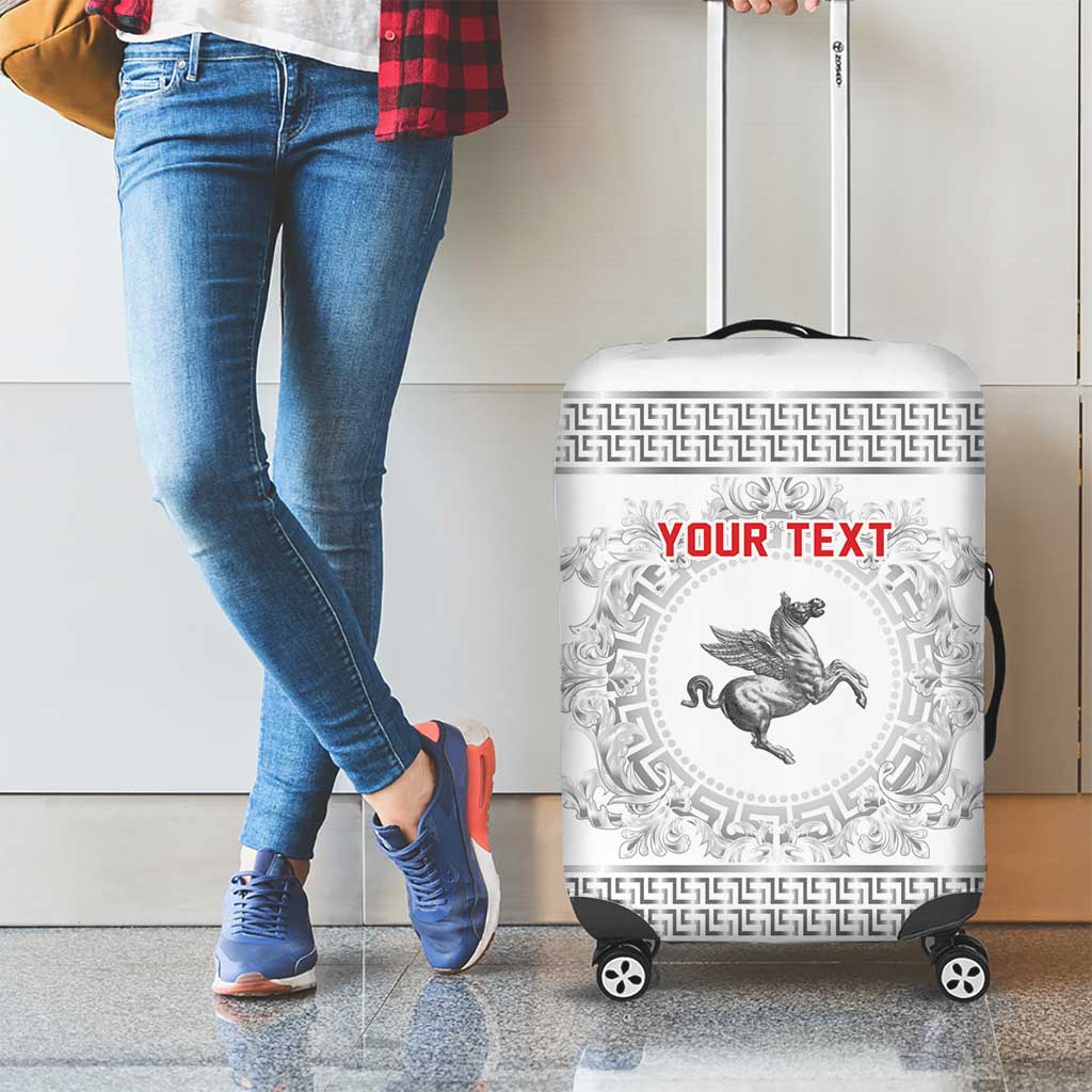 Personalized Italy Tuscany Luggage Cover Baroque Motif