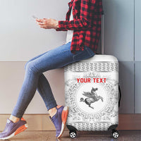 Personalized Italy Tuscany Luggage Cover Baroque Motif