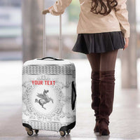 Personalized Italy Tuscany Luggage Cover Baroque Motif