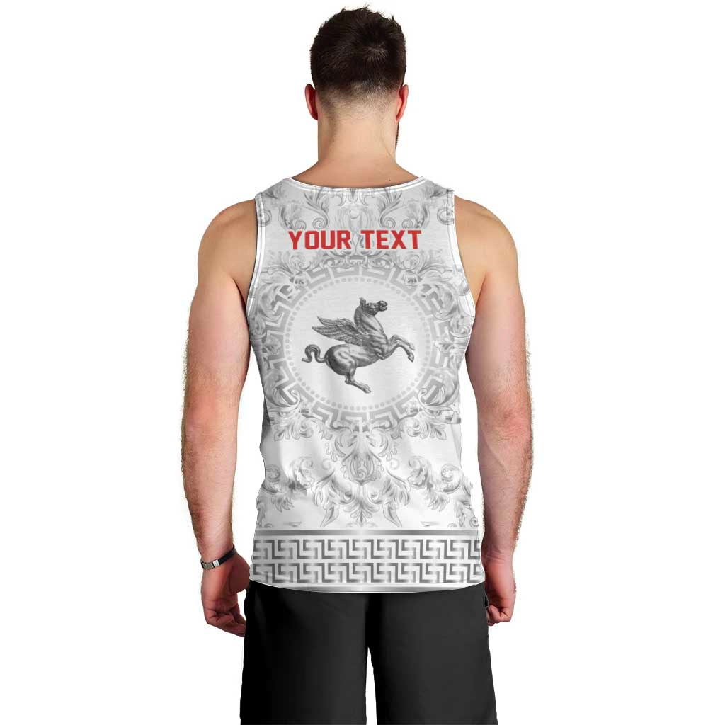 Personalized Italy Tuscany Men Tank Top Baroque Motif