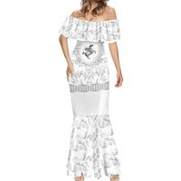 Personalized Italy Tuscany Mermaid Dress Baroque Motif