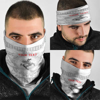 Personalized Italy Tuscany Neck Gaiter Baroque Motif