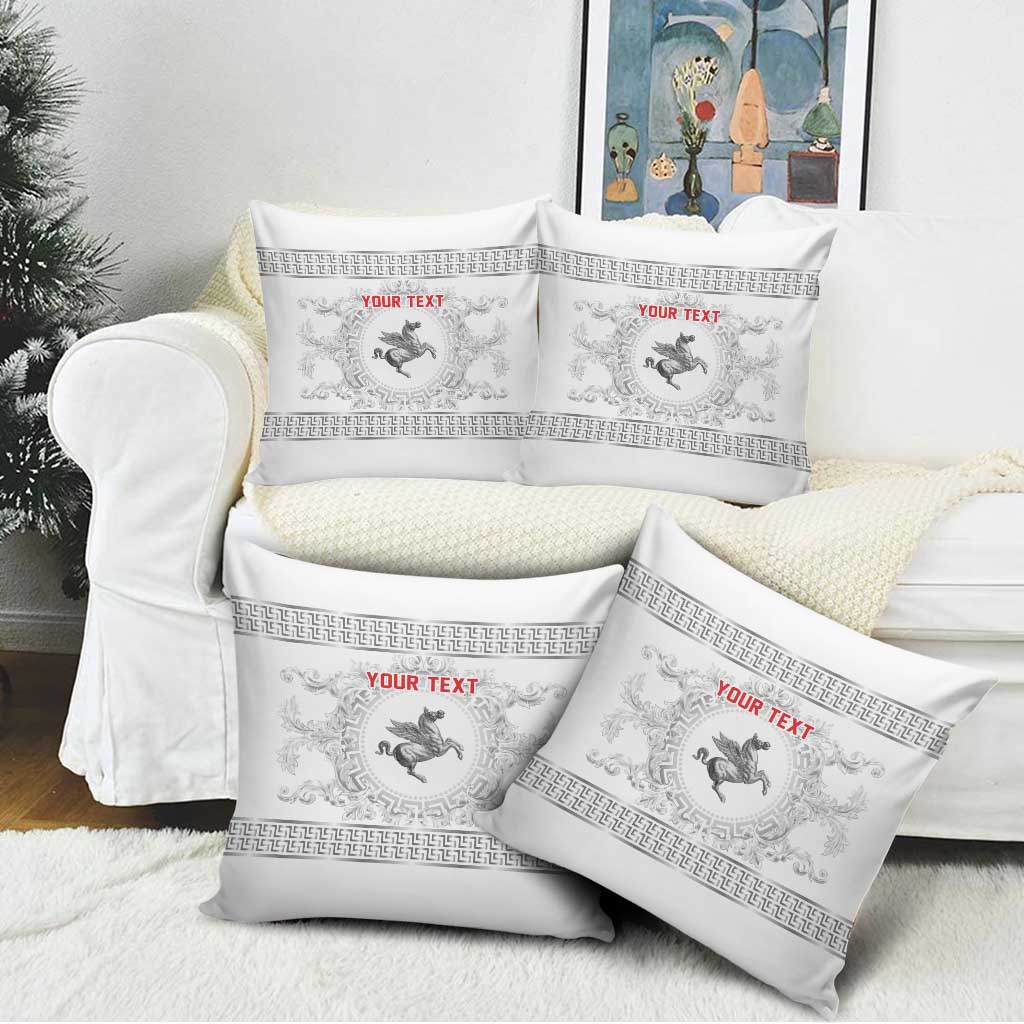 Personalized Italy Tuscany Pillow Cover Baroque Motif