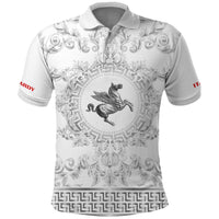 Personalized Italy Tuscany Polo Shirt Baroque Motif
