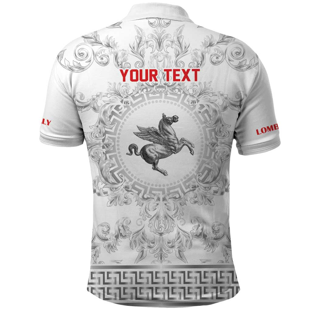 Personalized Italy Tuscany Polo Shirt Baroque Motif