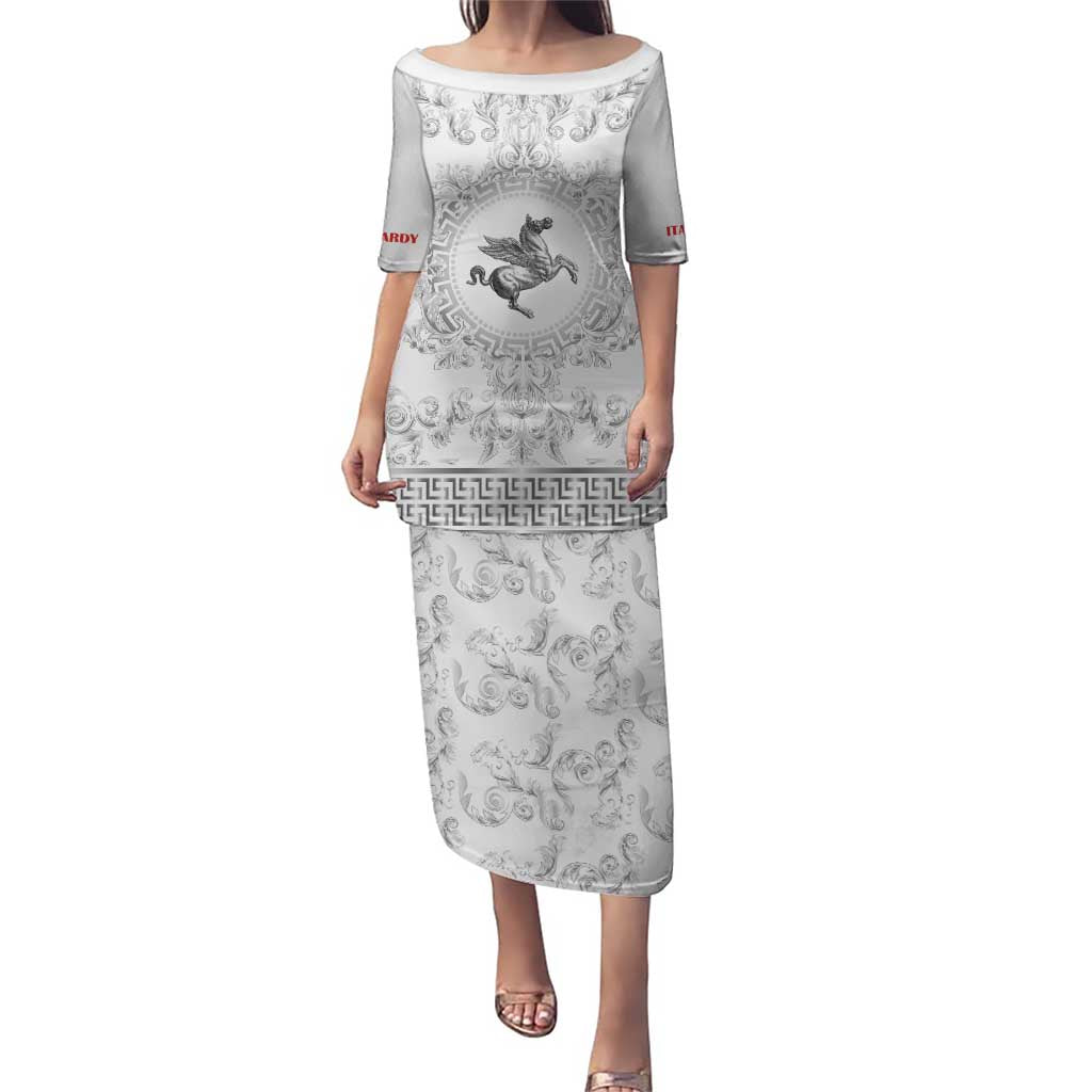 Personalized Italy Tuscany Puletasi Baroque Motif