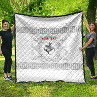 Personalized Italy Tuscany Quilt Baroque Motif