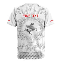 Personalized Italy Tuscany Rugby Jersey Baroque Motif