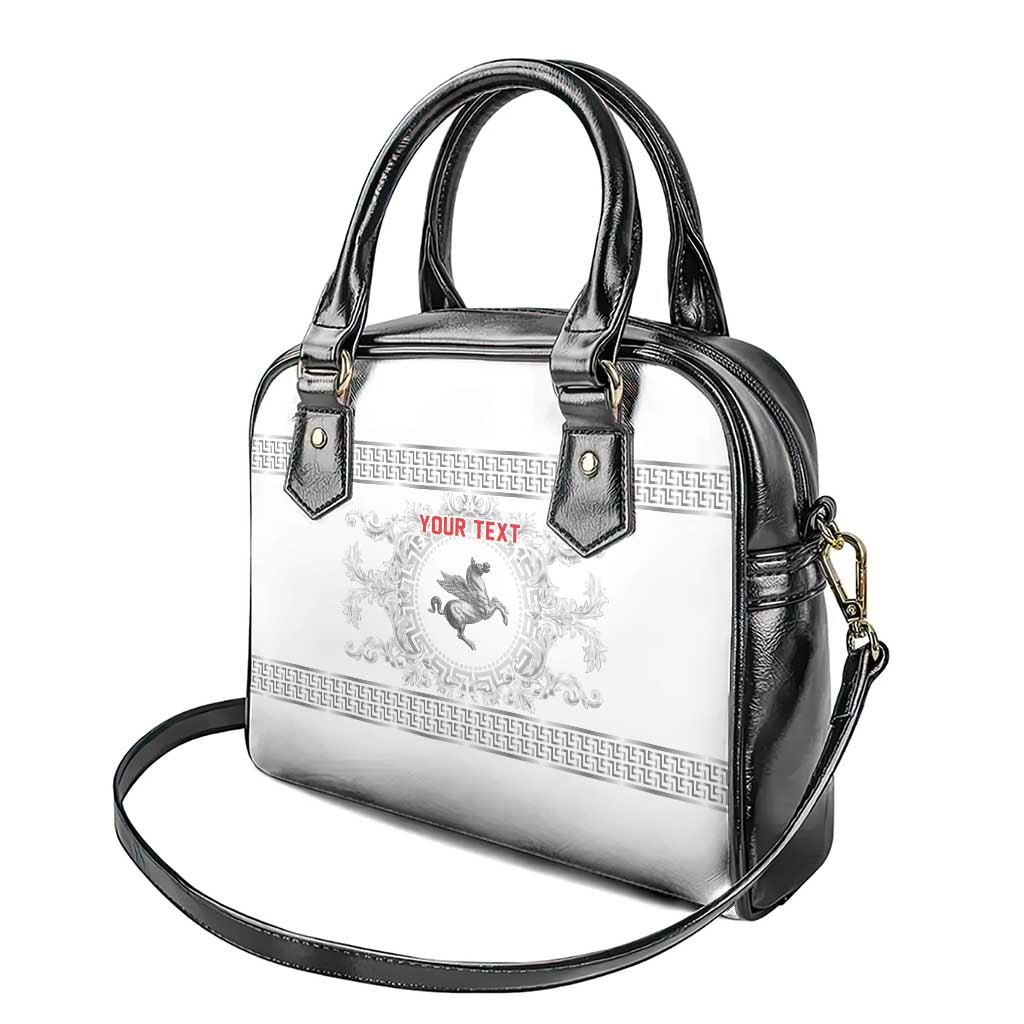 Personalized Italy Tuscany Shoulder Handbag Baroque Motif