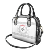 Personalized Italy Tuscany Shoulder Handbag Baroque Motif
