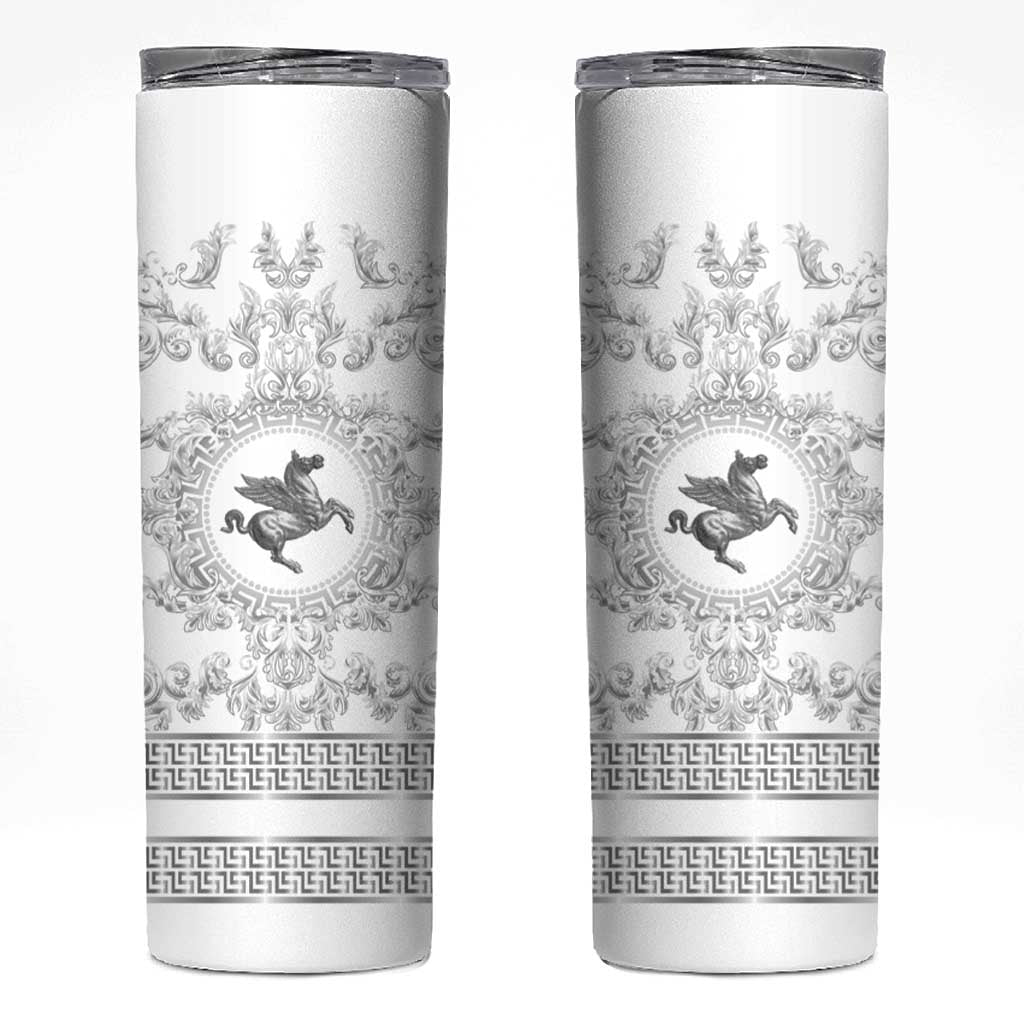 Personalized Italy Tuscany Skinny Tumbler Baroque Motif