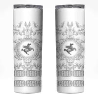 Personalized Italy Tuscany Skinny Tumbler Baroque Motif