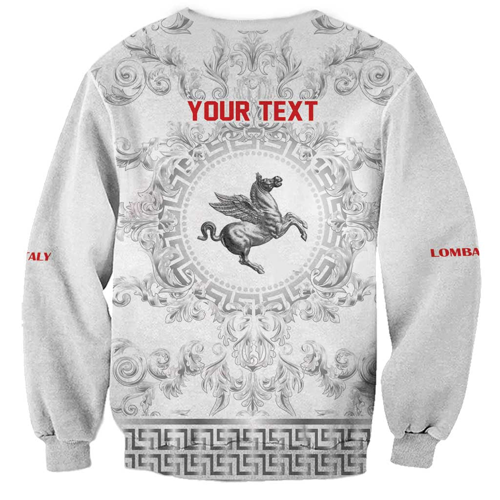 Personalized Italy Tuscany Sweatshirt Baroque Motif