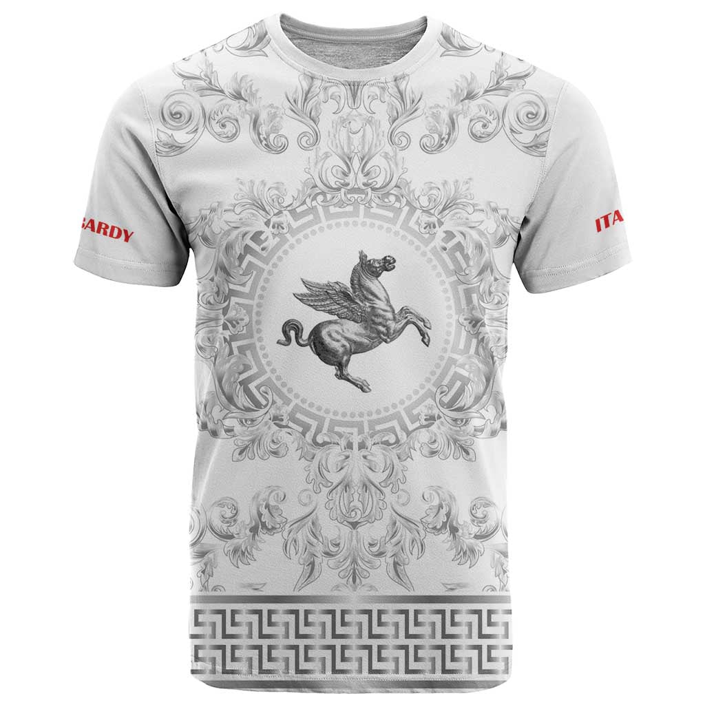Personalized Italy Tuscany T Shirt Baroque Motif