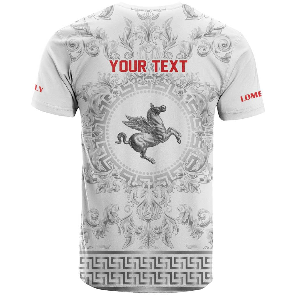 Personalized Italy Tuscany T Shirt Baroque Motif