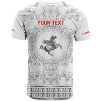 Personalized Italy Tuscany T Shirt Baroque Motif