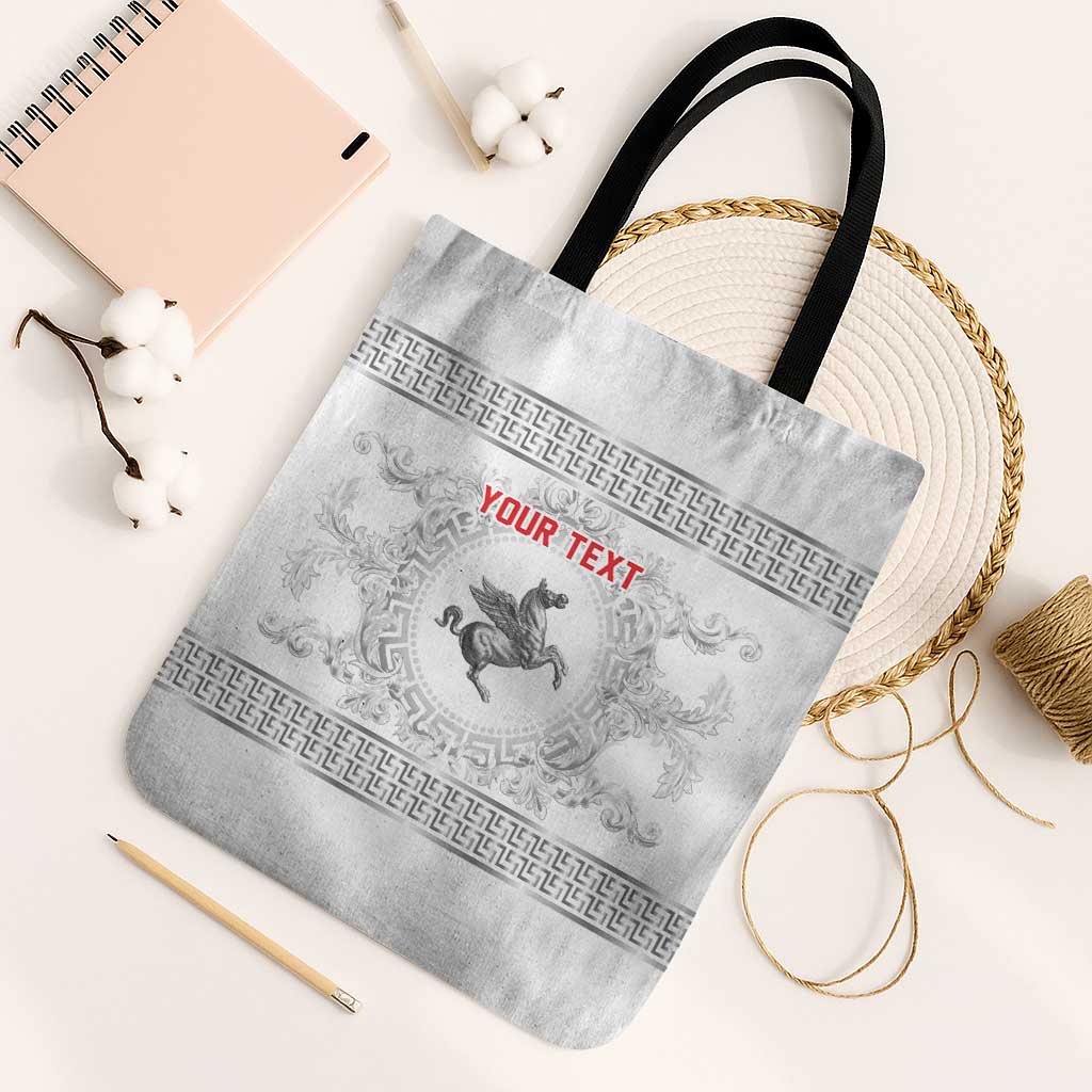 Personalized Italy Tuscany Tote Bag Baroque Motif