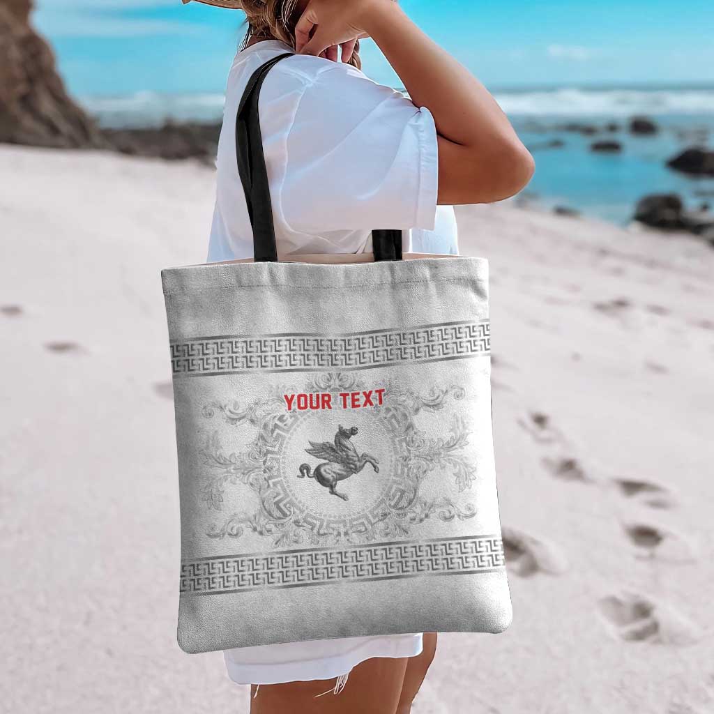 Personalized Italy Tuscany Tote Bag Baroque Motif