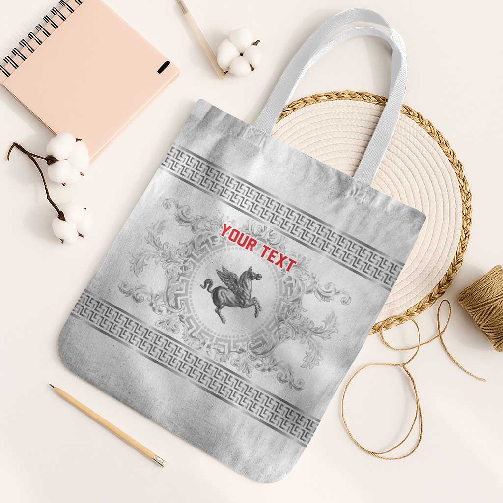 Personalized Italy Tuscany Tote Bag Baroque Motif