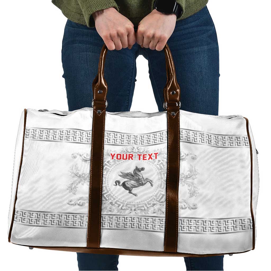 Personalized Italy Tuscany Travel Bag Baroque Motif
