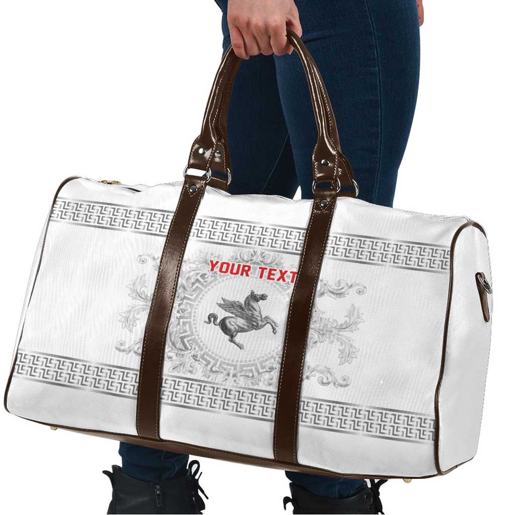 Personalized Italy Tuscany Travel Bag Baroque Motif