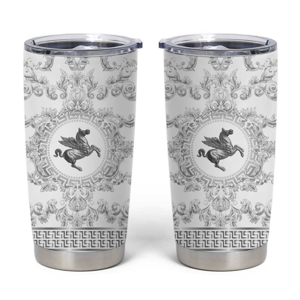 Personalized Italy Tuscany Tumbler Cup Baroque Motif