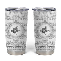Personalized Italy Tuscany Tumbler Cup Baroque Motif