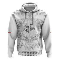 Personalized Italy Tuscany Zip Hoodie Baroque Motif