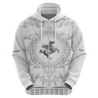 Personalized Italy Tuscany Zip Hoodie Baroque Motif