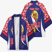 Croatia World Football Personalized Kimono Vatreni Take Me To America 2026 Blue