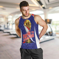 Croatia World Football Personalized Men Tank Top Vatreni Take Me To America 2026 Blue