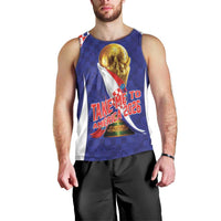 Croatia World Football Personalized Men Tank Top Vatreni Take Me To America 2026 Blue