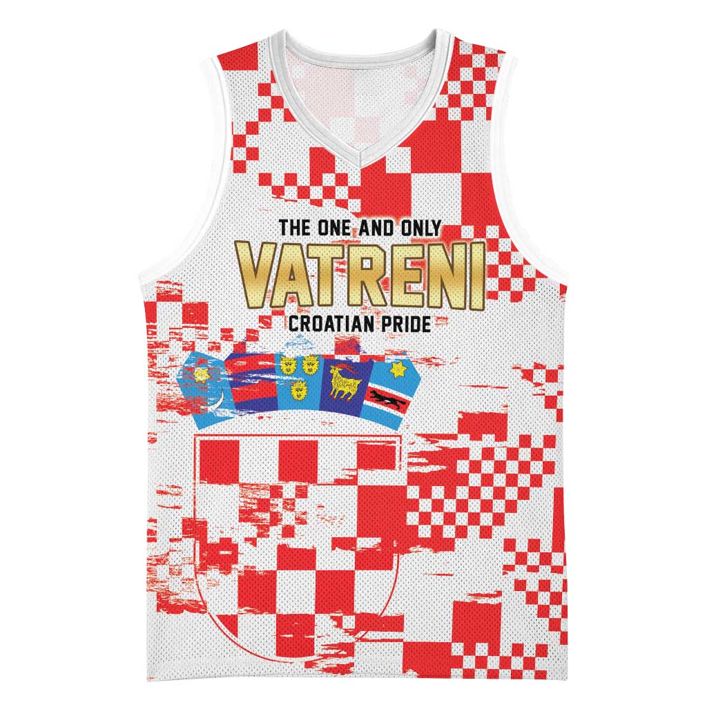 Croatia World Football Custom Basketball Jersey Vatreni Croatian Heritage