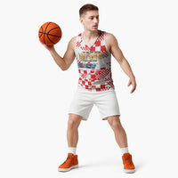 Croatia World Football Custom Basketball Jersey Vatreni Croatian Heritage
