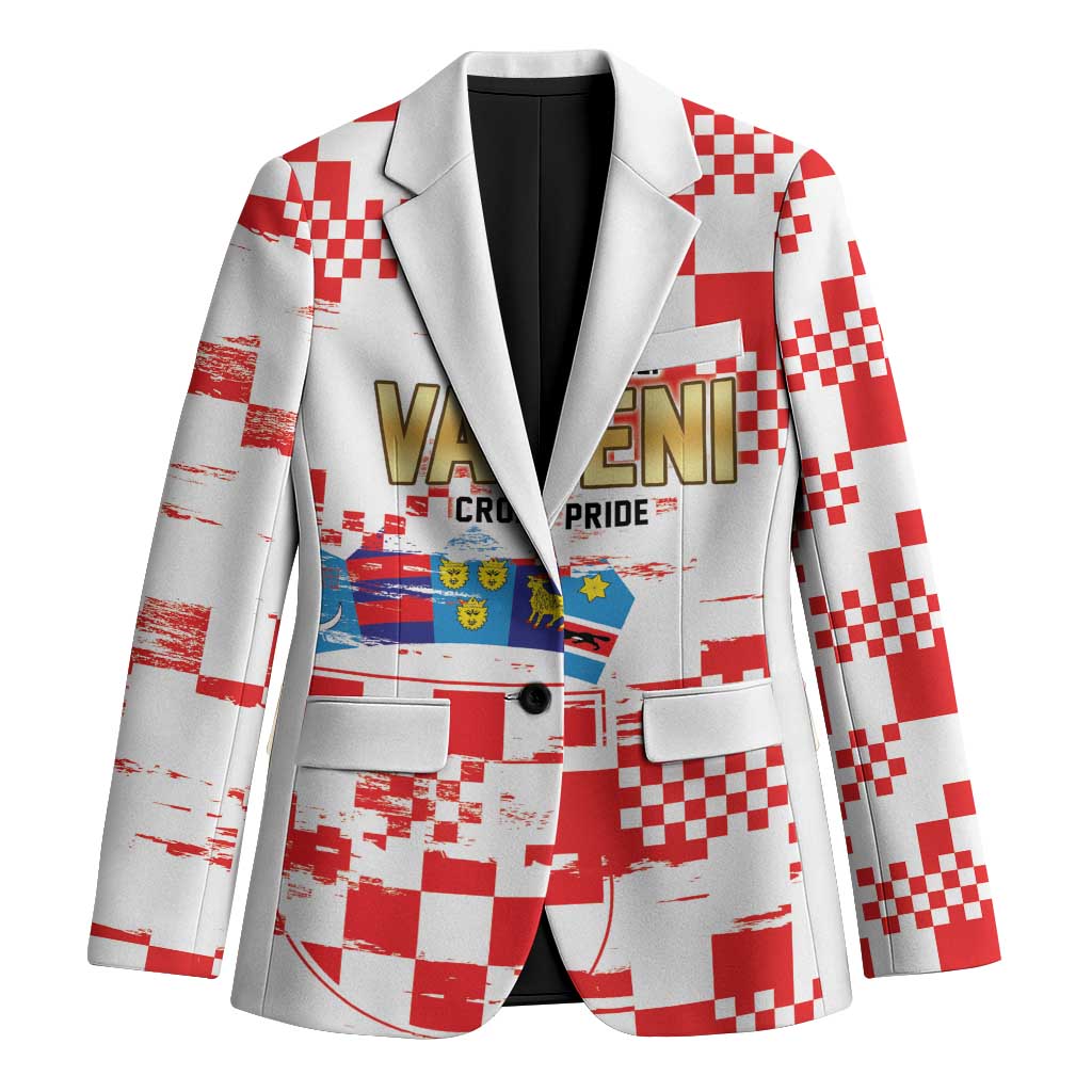 Croatia World Football Custom Blazer Vatreni Croatian Heritage