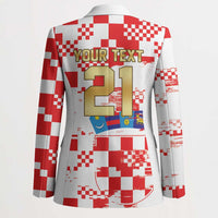 Croatia World Football Custom Blazer Vatreni Croatian Heritage