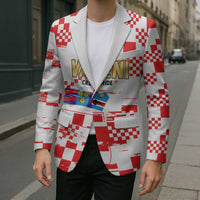 Croatia World Football Custom Blazer Vatreni Croatian Heritage